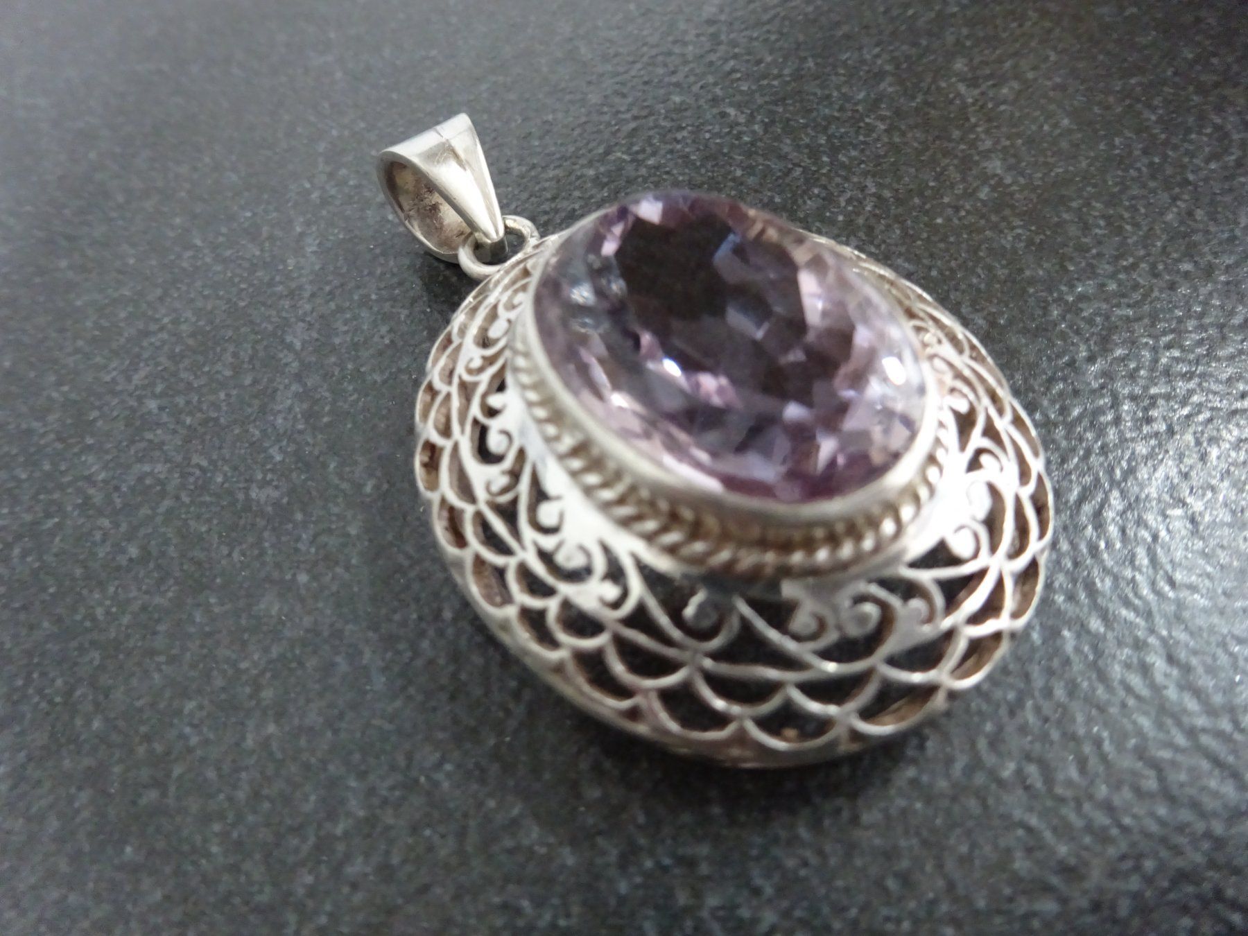 Anhänger: Amethyst Anhänger – Gebraucht aus Oetwil am See von Senegal 3