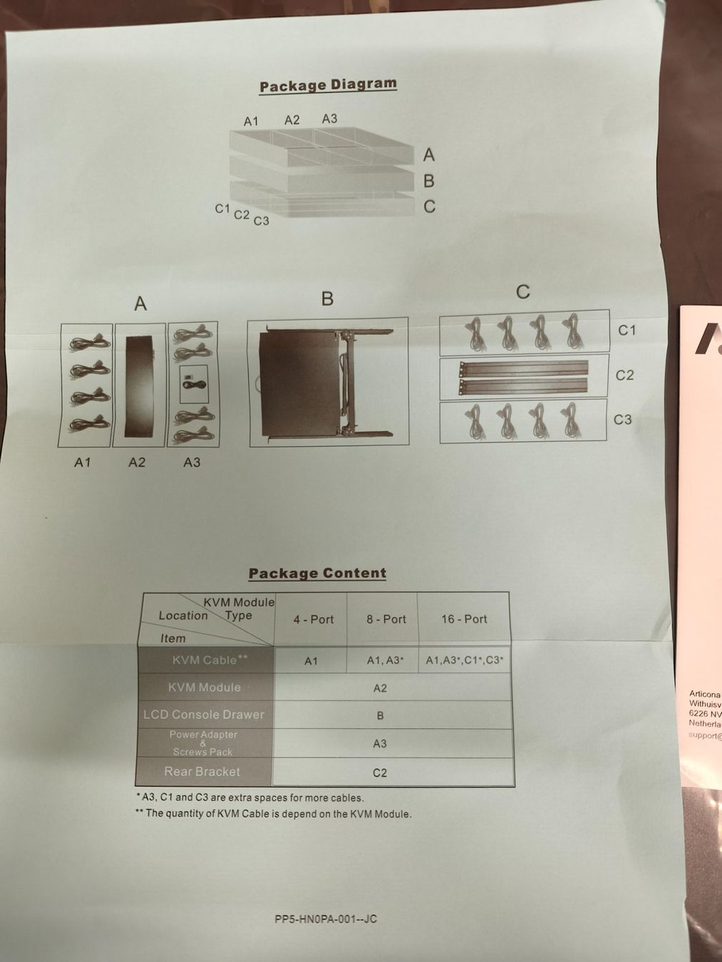 Konsolen: Articona KVM Switch Rack Konsole 17" / 19" Schubladenkonsole – Neu und originalverpackt aus Dornach von ame.hq 3