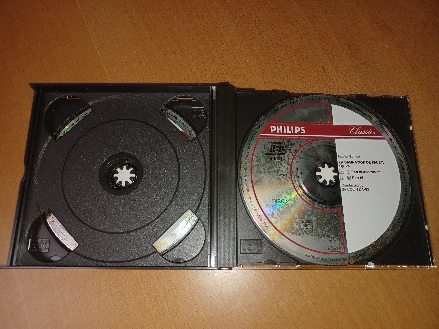 CD: CD H.Berlioz 'La damnation de Faust' – Nuovo e nell'imballaggio originale da Linthal venduto da Luther 3
