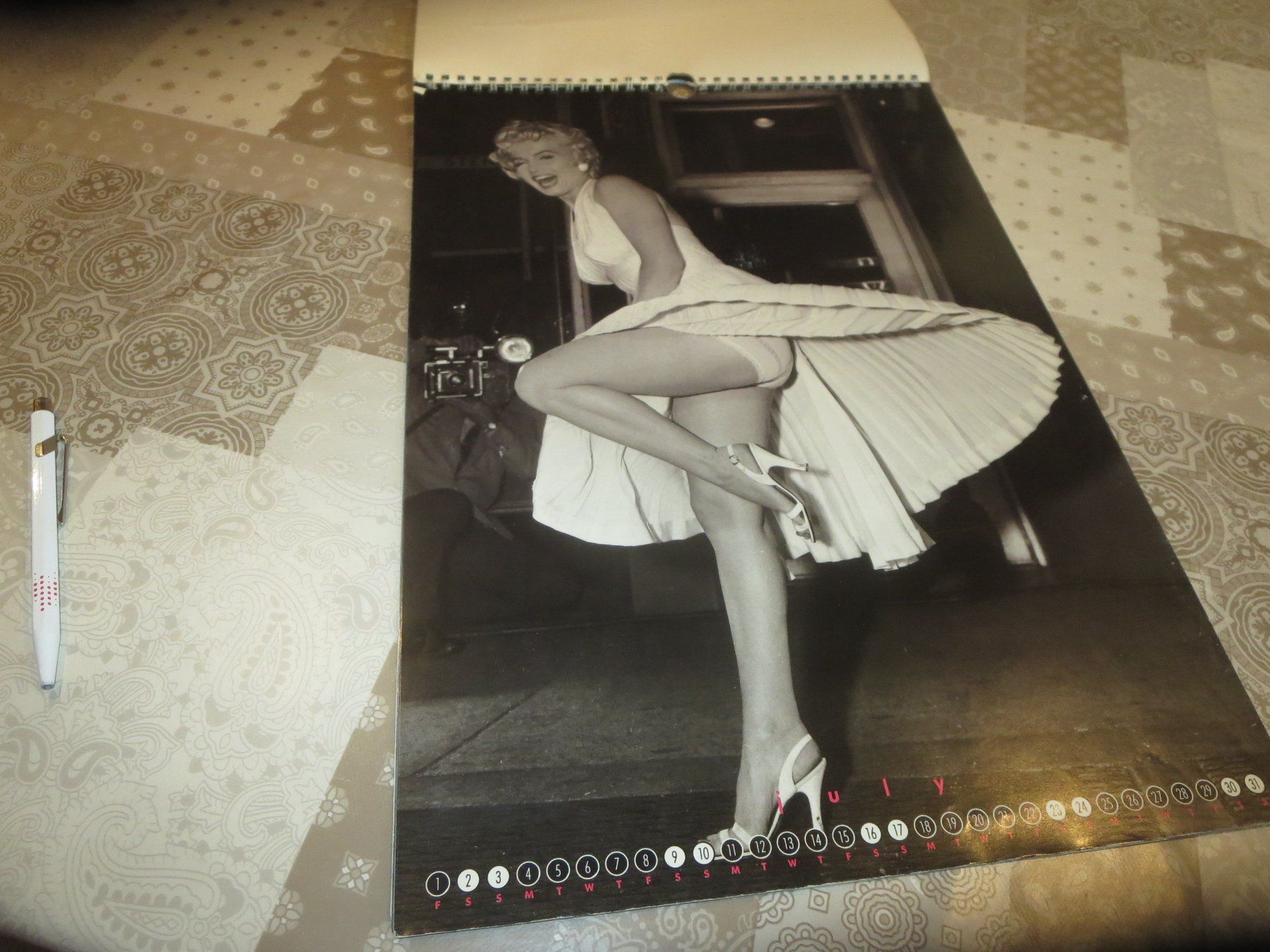 Calendari: Marilyn Monroe Kalender 1988 – Usato da Wolfhalden venduto da Quiria68 4