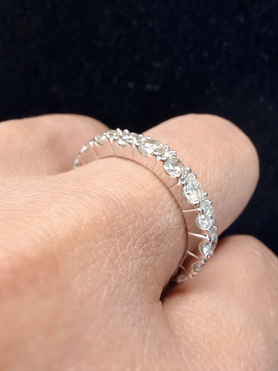 Anelli: Platin Ring mit 2.0ct Natur Diamanten – Nuovo (secondo la descrizione) da Nussbaumen AG venduto da Ginedou 1