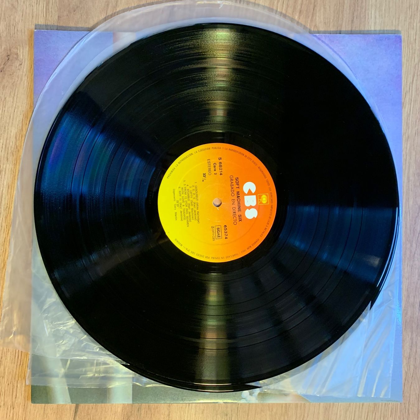 Schallplatten: SOFT MACHINE - SOFT MACHINE...RE ESP...VG+/VG+ – Gebraucht aus Gals von Diskopatshop 4