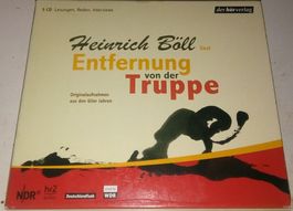 Heinrich Böll liest Entfernung von der Truppe (Lesung) 5 CDs