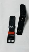 Swatch Uhrband Textil schwarz/rot  neuwertig