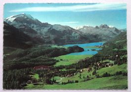 Das Oberengadin, bei St. Moritz-Suvretta