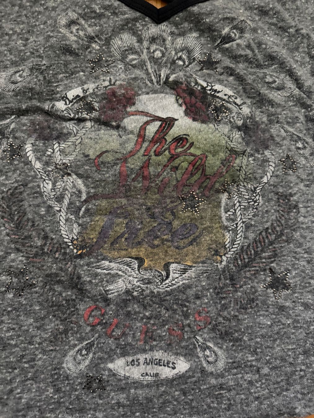 T-shirt: Guess T Shirt, Grösse S, Y2K – Usato da Seengen venduto da collineC 1