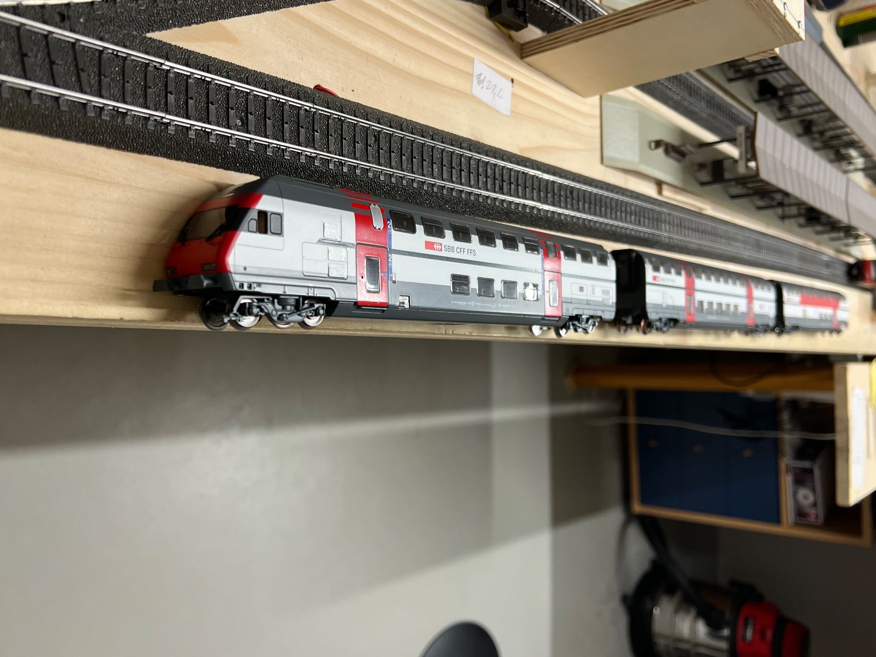 Hag Modellini di ferrovie: HAG Doppelstockwagen 2. Klasse – Usato da Andelfingen venduto da ban_w6sb 2