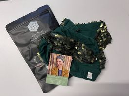 Cappio Turban mit Seidenband vielseitig und elegant