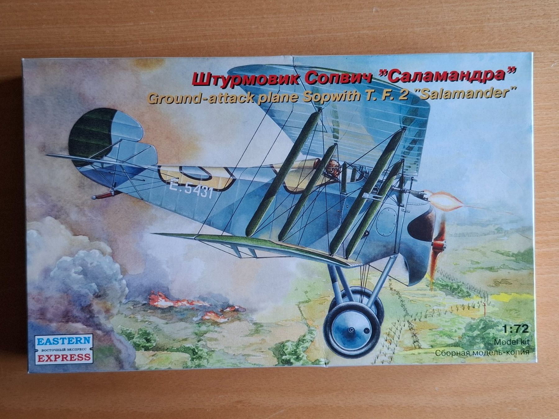 Kit di modellismo & Modellini statici: Eastern Express 1/72. Sopwith T.F.2 "Salamander" – Nuovo e nell'imballaggio originale da Diepoldsau venduto da beeteutel