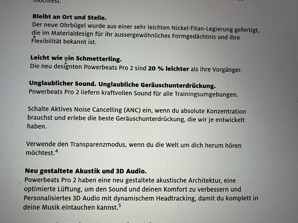 Beats Kopfhörer: Beats- Power pro 2, in Ear Kopfhörer – Neu (gemäss Beschreibung) aus Zürich von ala_h6yq 7