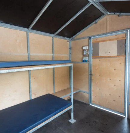 Casette da giardino & serre: OpenAir-Haus aus Metall & Holz – Usato da Arbon venduto da Glovital_AG 4