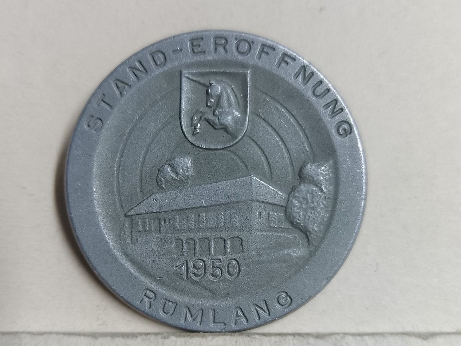 Medaillen: Zürich - Rümlang - 1960 – Gebraucht aus Sorengo von