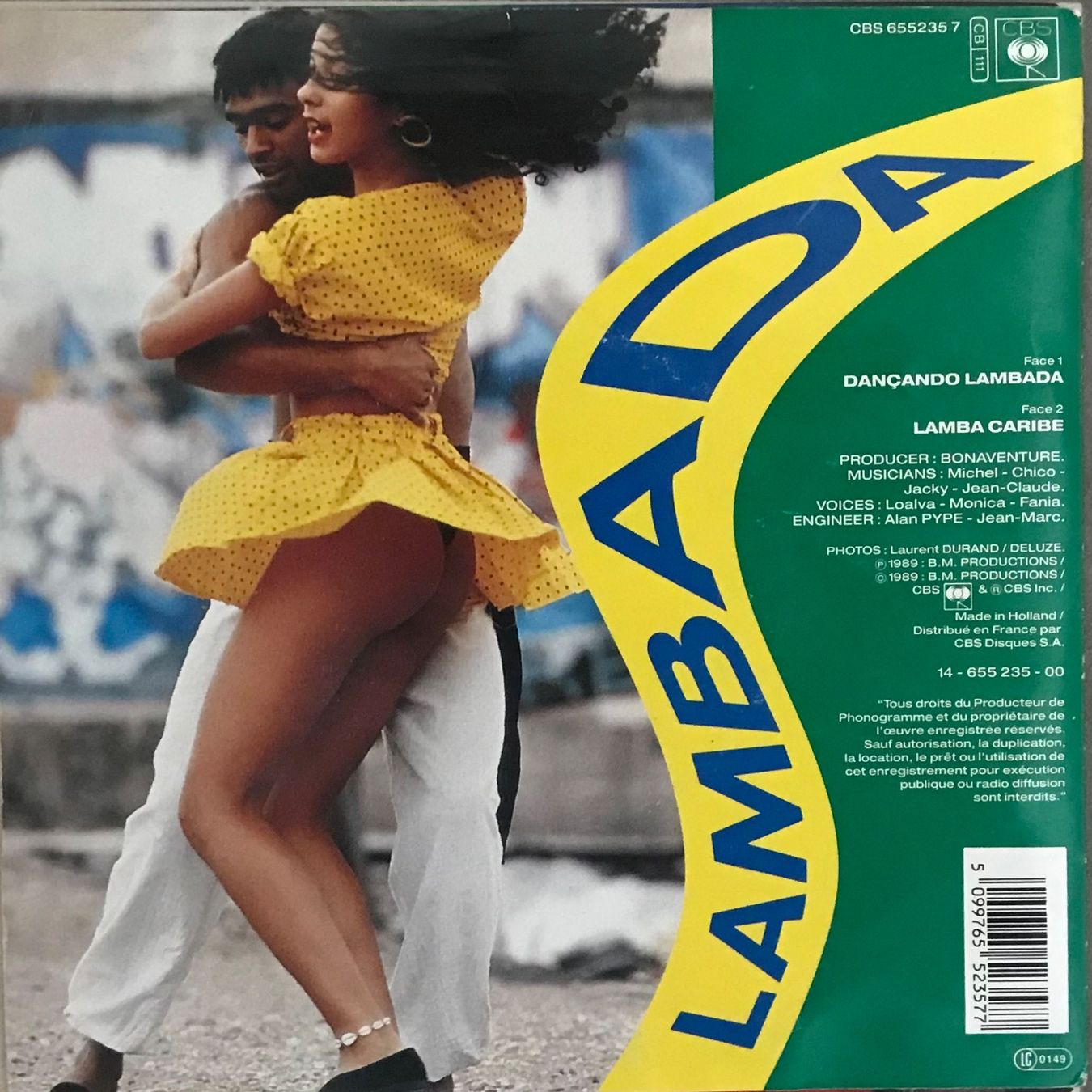Dischi in vinile: KOAMA - DANÇANDO LAMBADA – Usato da Bussigny venduto da vinyl-pas-cher 1