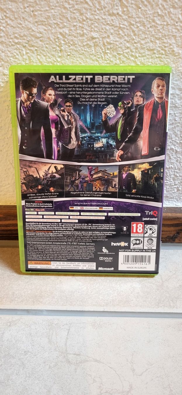 Microsoft Giochi: Xbox 360 Spiel - Saints Row The Third – Usato da Münsingen venduto da Heroism2010 1