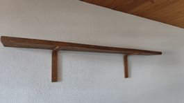 Wandregal Massivholz