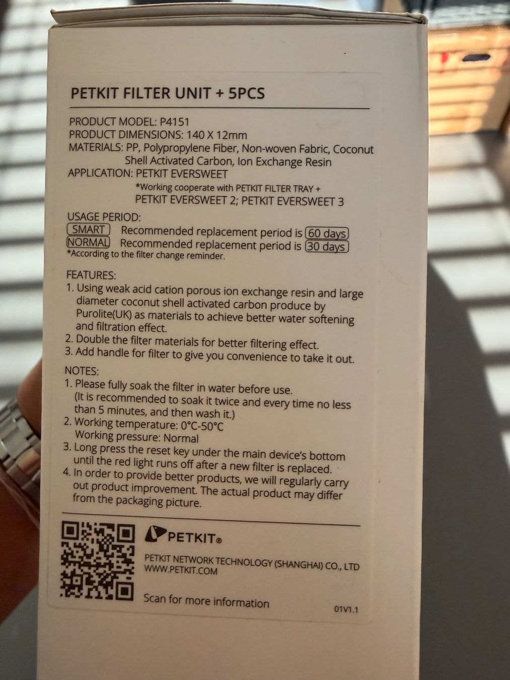 Sanitari: Petkit Filter Unit Plus 5 Stück für Eversweet – Usato da Glattpark (Opfikon) venduto da Sid8787 1