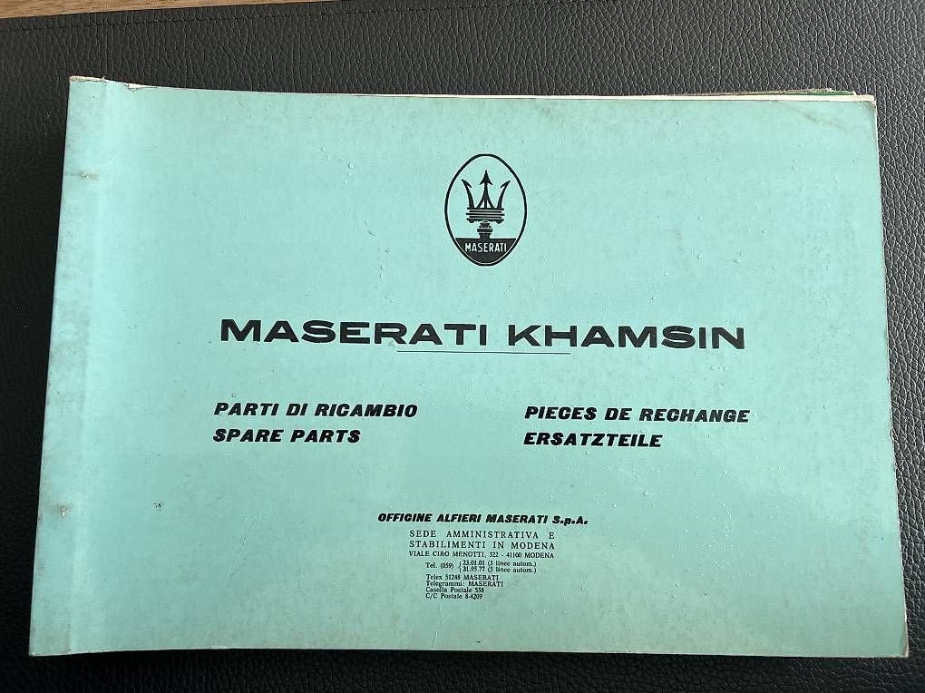Dischi in vinile: Maserati Khamsin – Usato da Obergösgen venduto da hot-berry