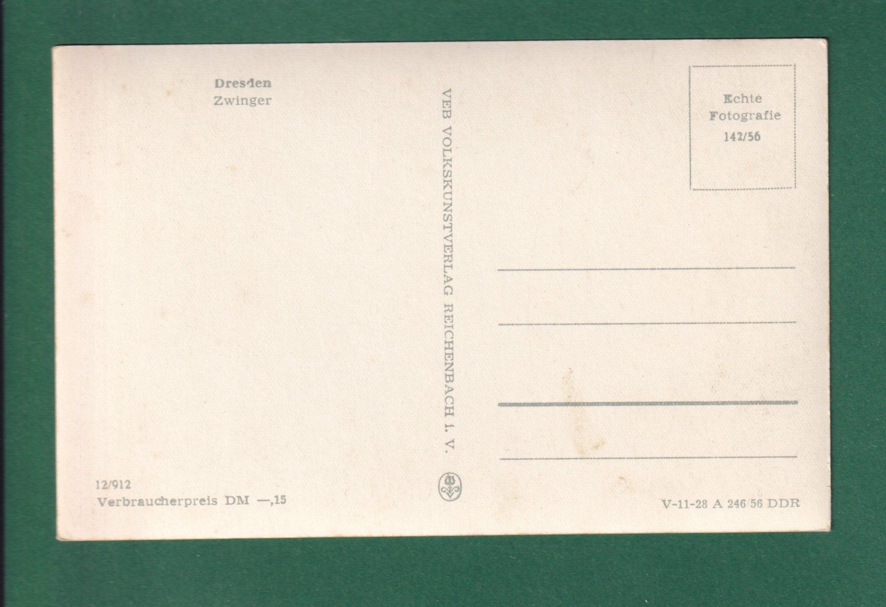 Cartoline postali: DRESDEN - Zwinger - 5 Bilder – Usato da Pully venduto da nicecards-shop 1