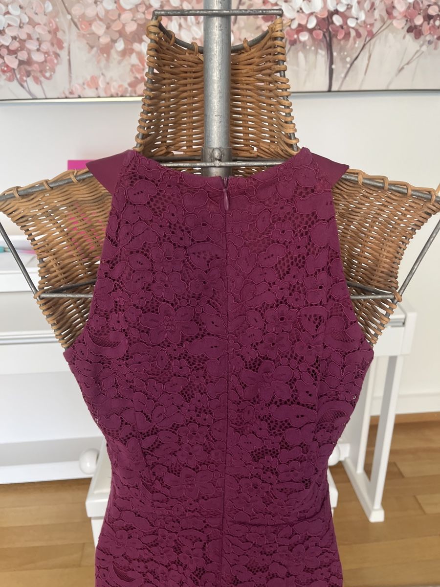 Esprit Vestiti: Spitzenkleid, lila,  Esprit, 34 – Usato da Solothurn venduto da Bobesch08 5
