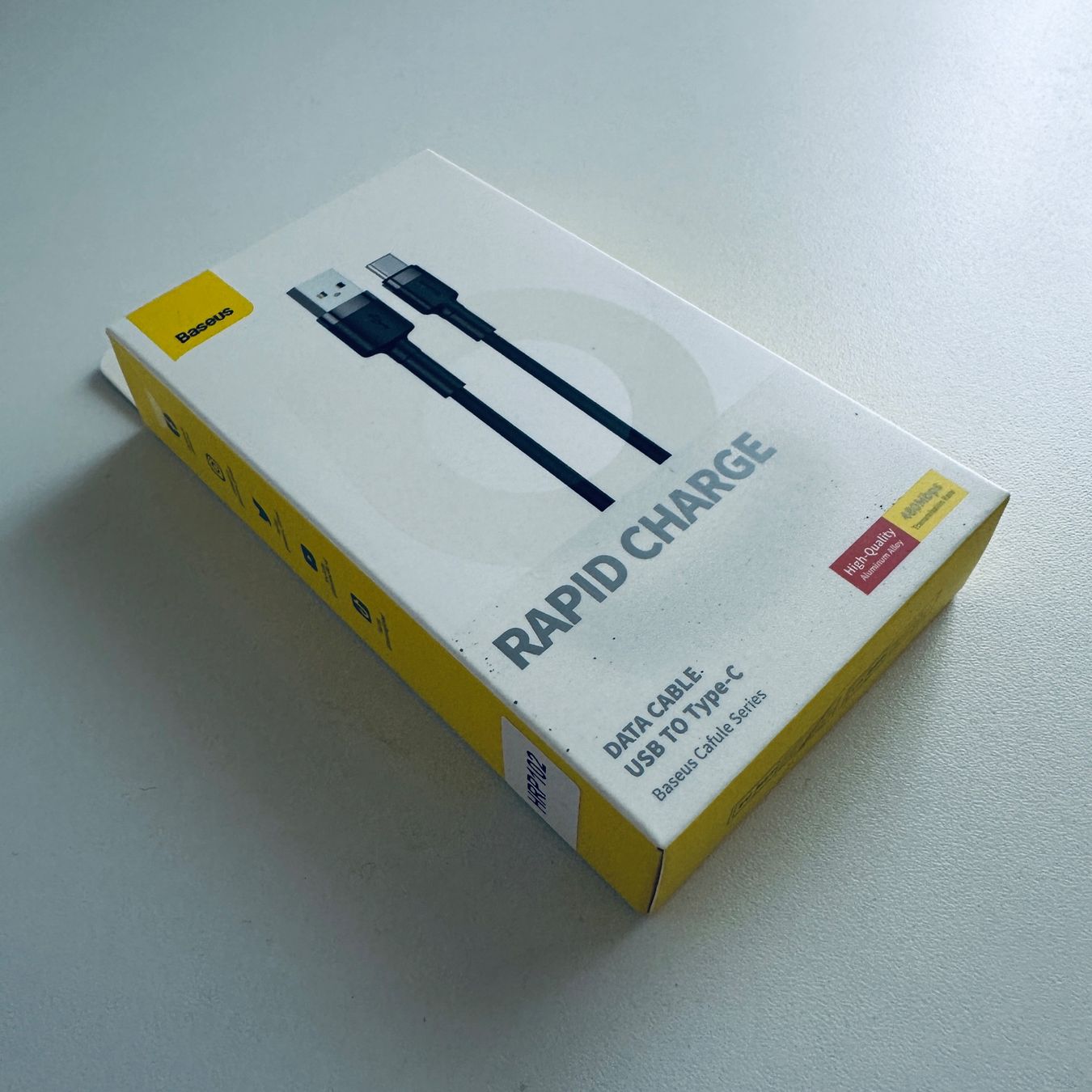 Baseus Kabel: Baseus USB C auf USB A 480Mbps Daten-Schnellladekabel 2m 2A – Neu und originalverpackt aus Basel von MY.AIRPODS.SHOP 1