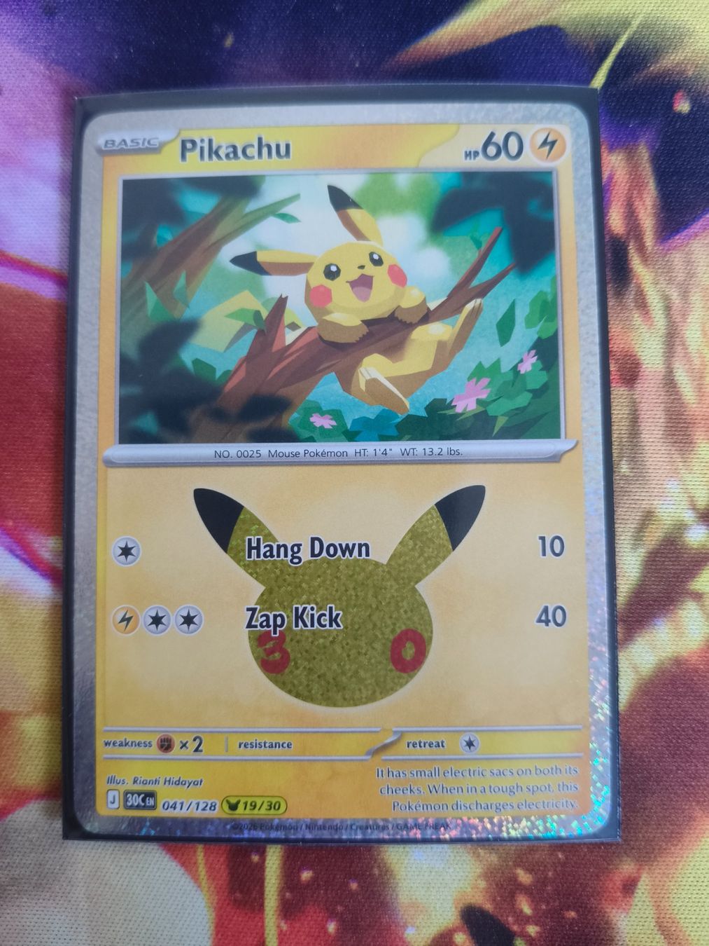 Pokémon Carte collezionabili: Pikachu 30th Celebration 19/30 – Nuovo (secondo la descrizione) da Lenzburg venduto da swiss-tcg-market.ch