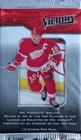 🏒🔥 2001–02 Upper Deck Victory Hockey – Booster Pack