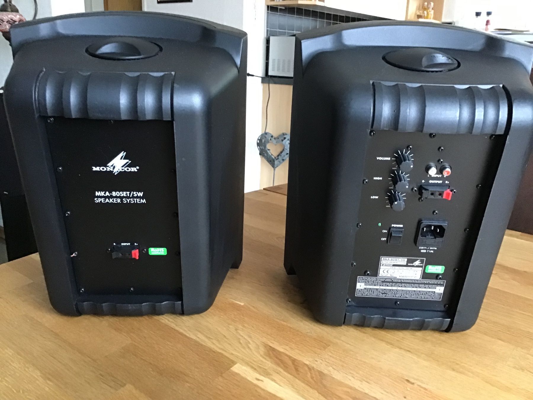Monacor Casse acustiche: Stereo Aktivboxen. MONACOR – Usato da hirschthal venduto da Uspeed 3