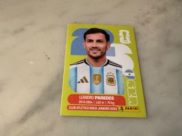 Panini FIFA Fussball WM 2026 Sticker Leandro Paredes ARG 12