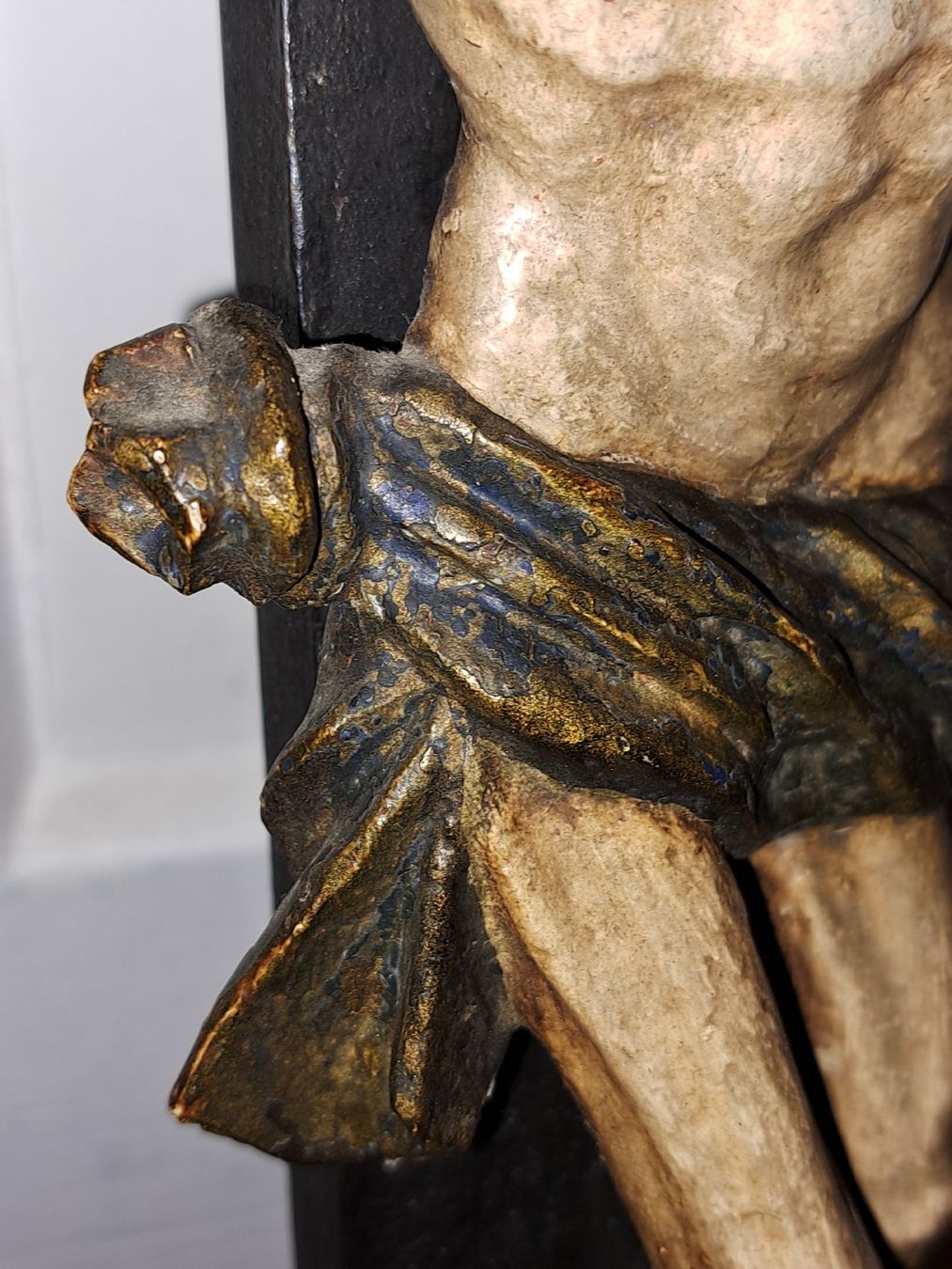 Statuette: Antikes Kruzifix aus Holz – Usato da Kölliken venduto da Upcycling-by-Mc-TAM 5