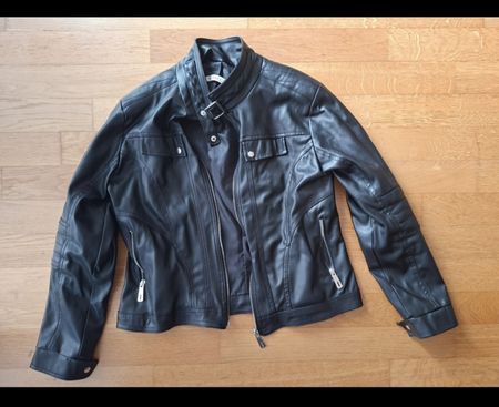 Lederjacke 