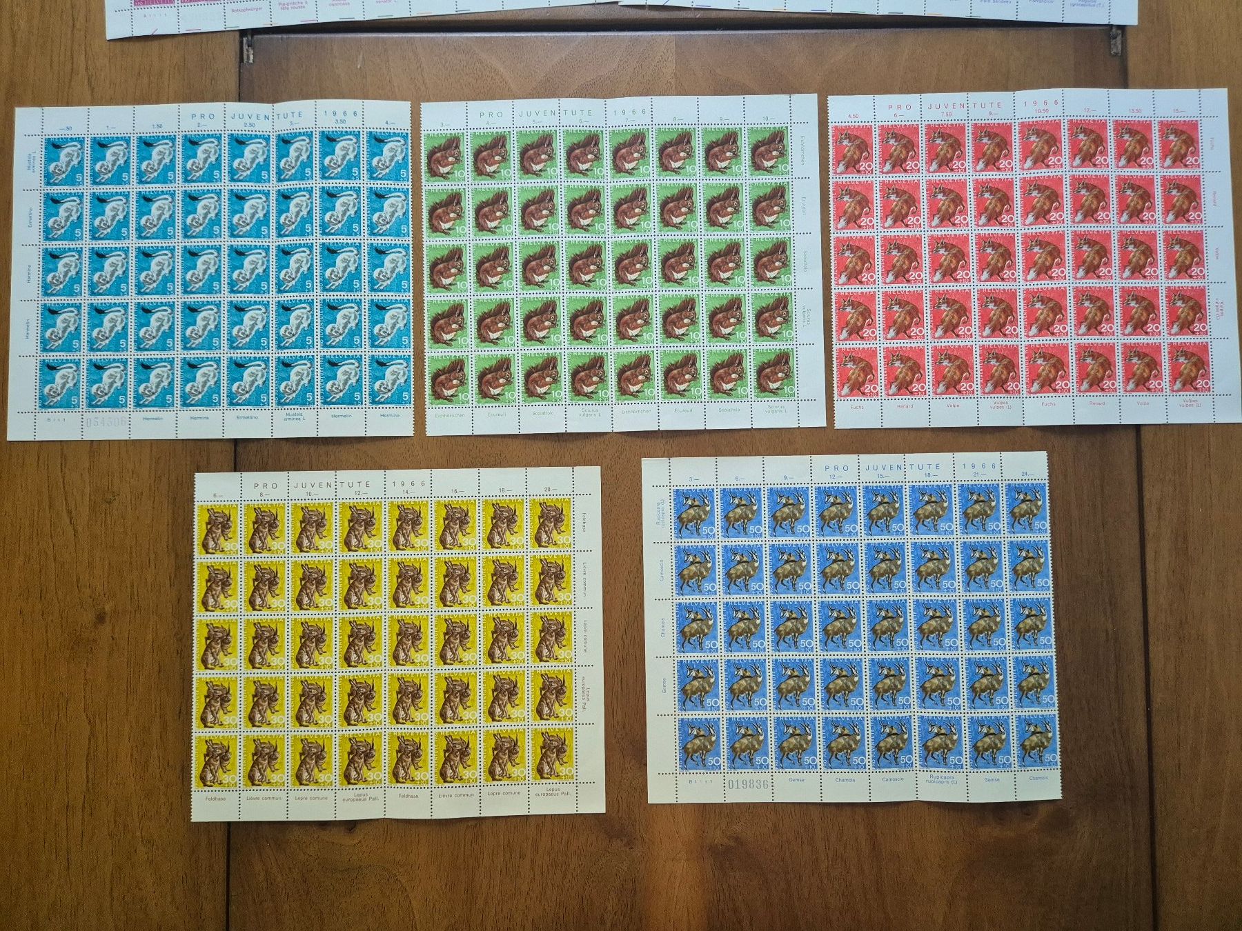 Tous les timbres: Frankaturware 100 CHF. GRATISLIEFERUNG ! – Neuf (Voir description) à Horgen par frankatur 3