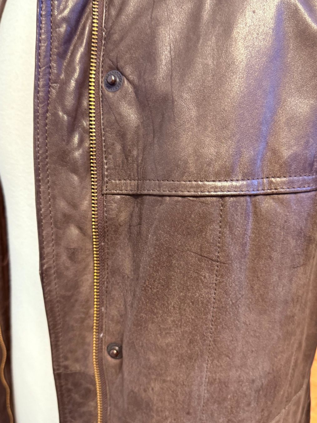 Giacche: Veste 3/4 cuir – Usato da Le Cerneux-Veusil venduto da Maraud01 5