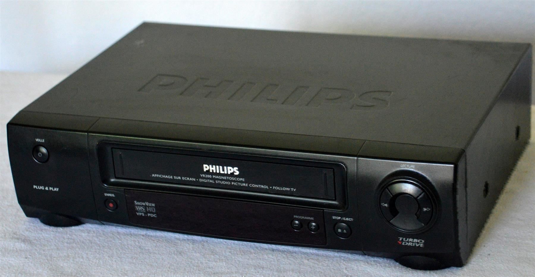 Philips Registratori: Videorecorder VHS  Philips VR200 magnétoscope – Usato da Collonges venduto da arashee 1