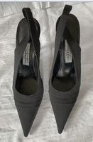 Escarpin satin noir de Sebastian T. 35.5