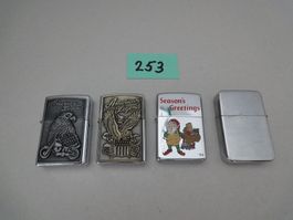 Feuerzeuge 1x Zippo 2x Kantai 1x Dennis