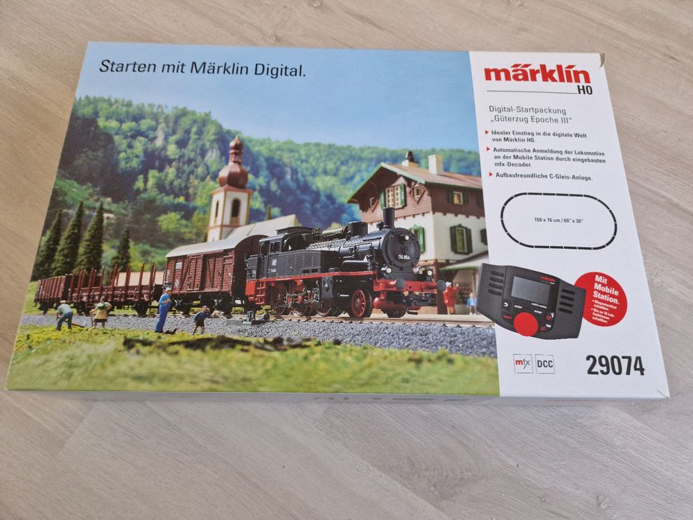 Märklin 29074 Digital-Startpackung Mit Dampflok BR 74 | Kaufen Auf Ricardo