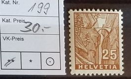 W) 199, Viamalaschlucht postfrisch Kt. 30.-
