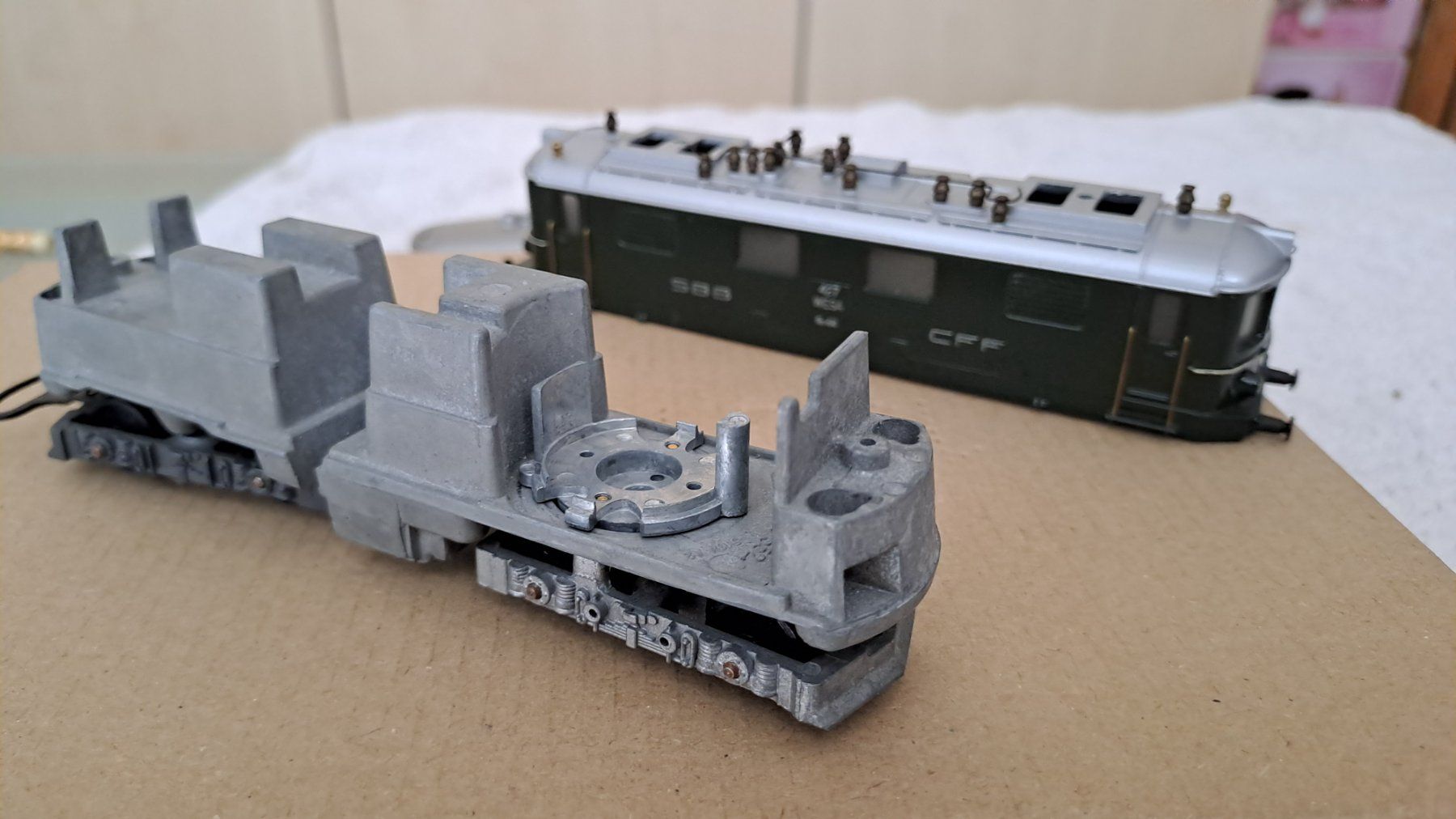 Wesa Trains électriques: WESA 2 Loks / 28 – Défectueux à Winterthur par Riebeli333 4