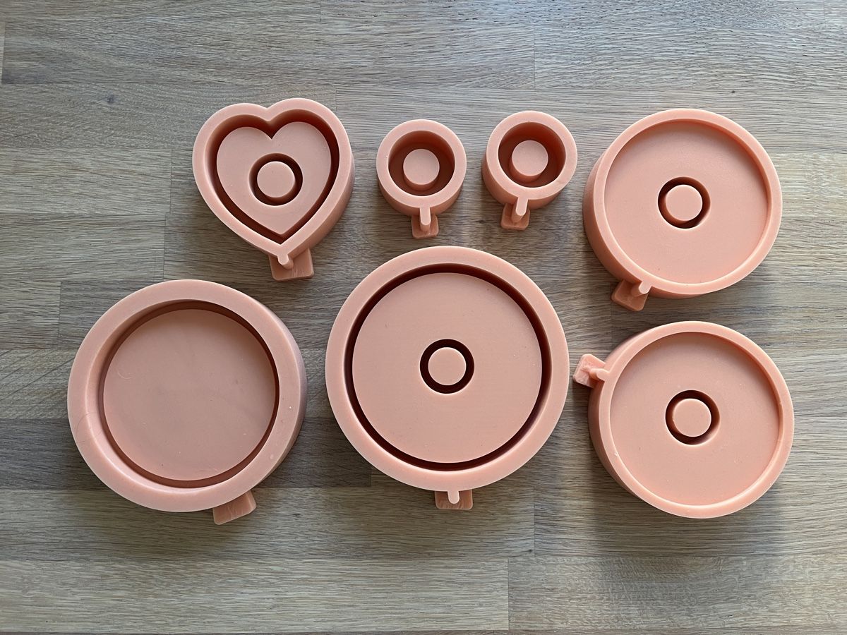 Bastelsets: Silikon Gussformen Set 6-teilig – Gebraucht aus Sursee von Leg_Kibru