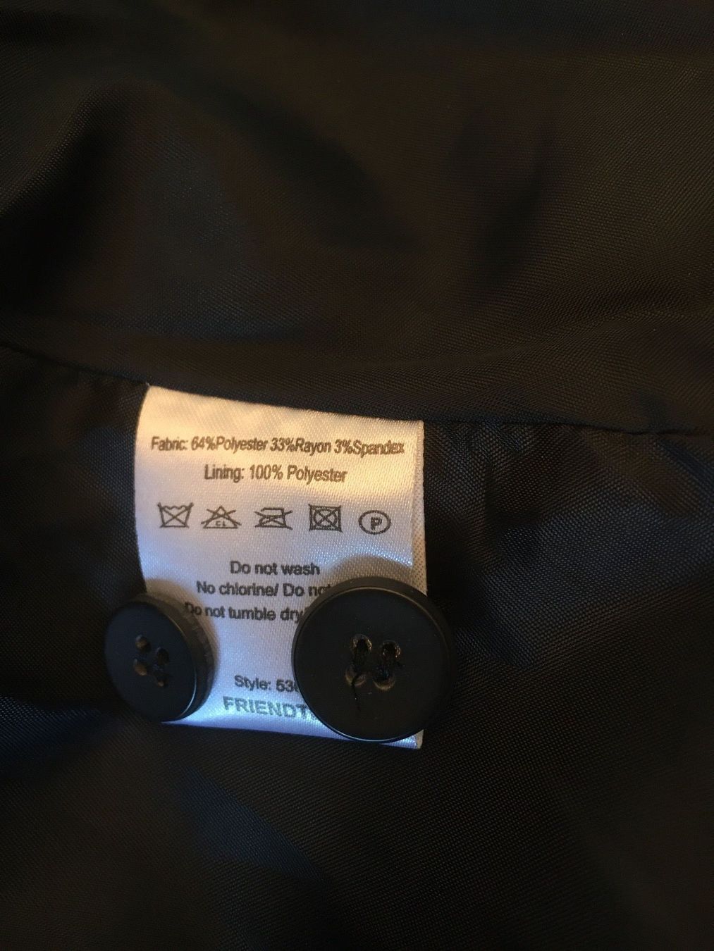 Jacken: Friendtex - Blazer, schwarz, L – Neu (gemäss Beschreibung) aus Luzern von Jiggy_8898 7