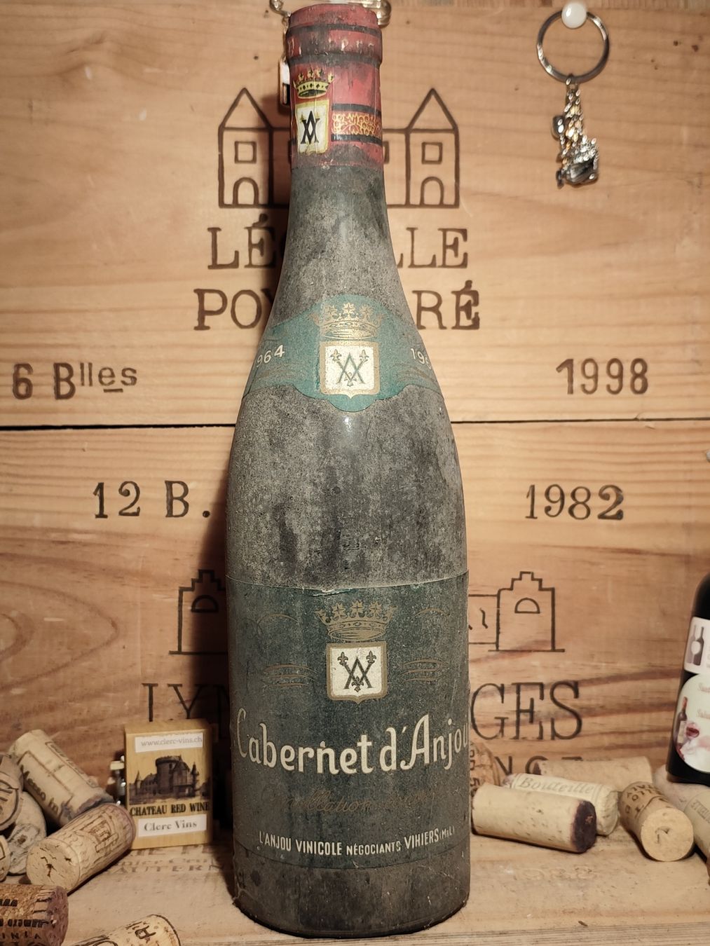 Vino: 2 x 1964 Cabernet d'Anjou – Nuovo e nell'imballaggio originale da Büsserach venduto da Vintage-vins 2