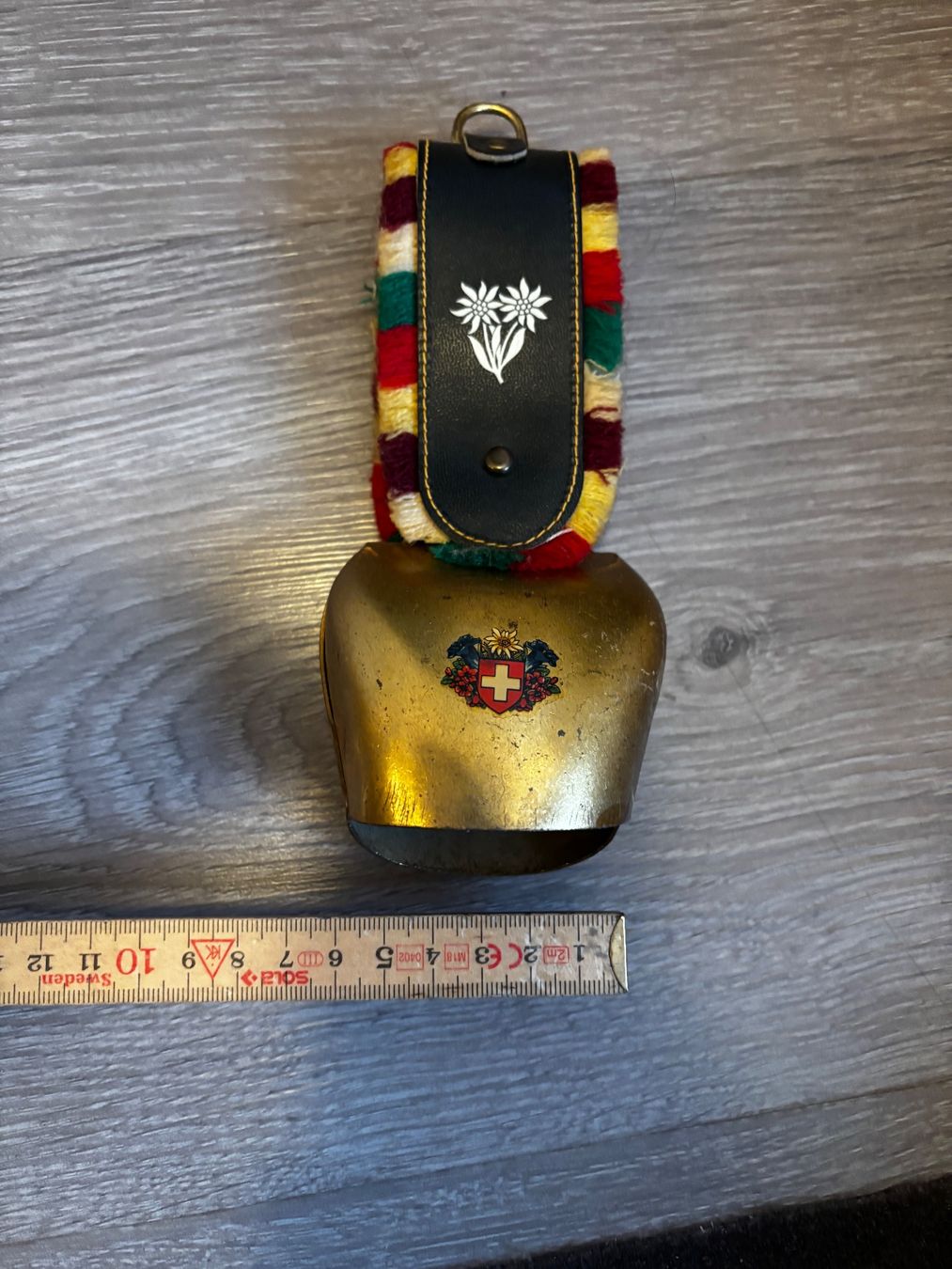 Campanacci mucche: Originale Kuhglocke mit Riemen – Usato da Affeltrangen venduto da Pal-94 2