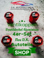 Toyota GR Ventilkappe Ventildeckel Aluminium 4er-Set Rot