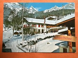 Ovronnaz Restaurant Au Vieux Valais Winter