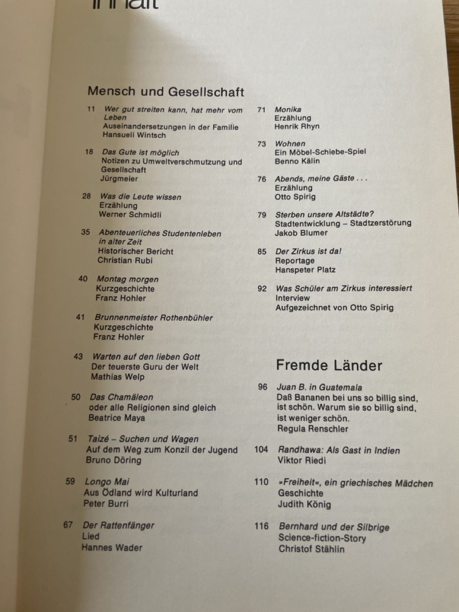 Bücher: Helveticus - Das internationale Jugendbuch 1975 – Gebraucht aus Winterthur von cheerio97 2