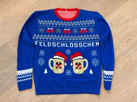 Feldschlösschen Pullover - Merry Beer-Mas - Grösse S