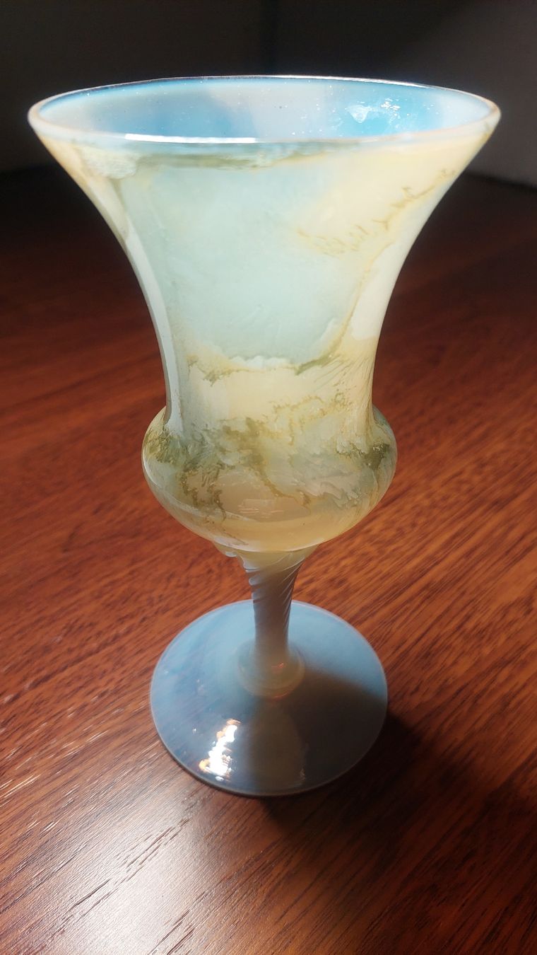 Bicchieri: Schöne Vintage Vase, Opalglas – Usato da Dornach venduto da kar_c5sl