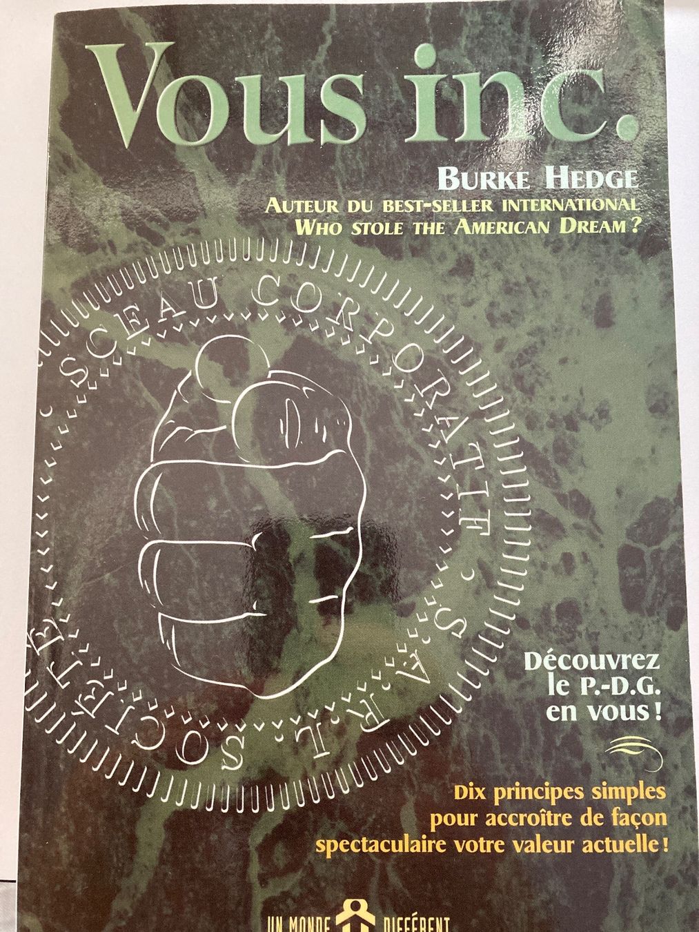 Libri: Vous inc. Burke Hedge – Usato da Delémont venduto da ant_ghk7