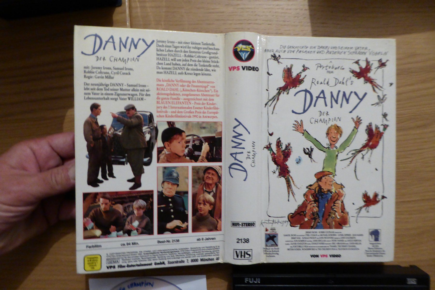 Alle VHS: VHS Danny the Champion mit Backup DVD – Gebraucht aus Allschwil von Summelsarium 1