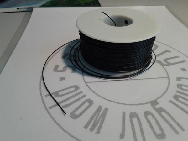 Componenti elettronici: Elektrolitze 0.25mm 200m schwarz – Nuovo (secondo la descrizione) da Luzern venduto da Salefactory